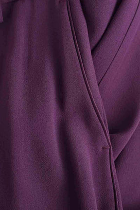 Pantalon large Maison Sarah Lavoine Violet en Polyester