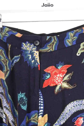 Pantalon large Maje Marine en Viscose