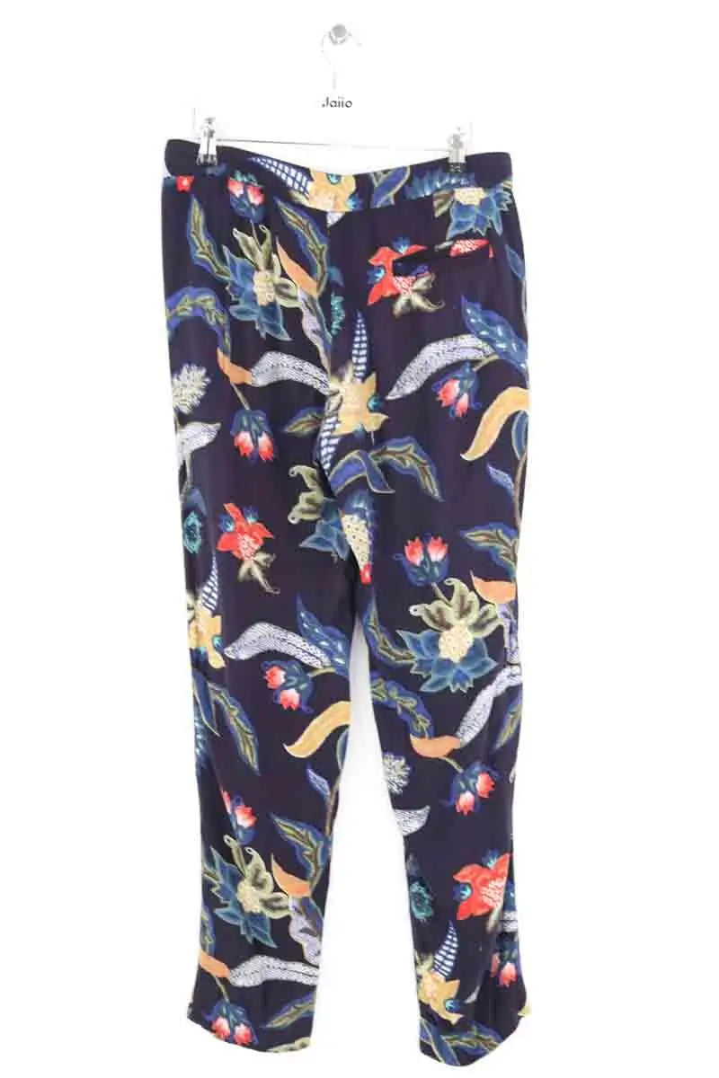 Pantalon large Maje Marine en Viscose