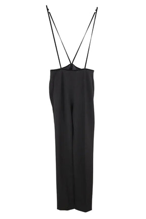 Pantalon large Maje Noir en Coton, taille S - Seconde Main