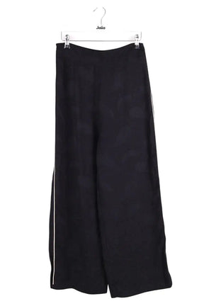 Pantalon large Maje Noir en Synthétique, taille M - Seconde Main