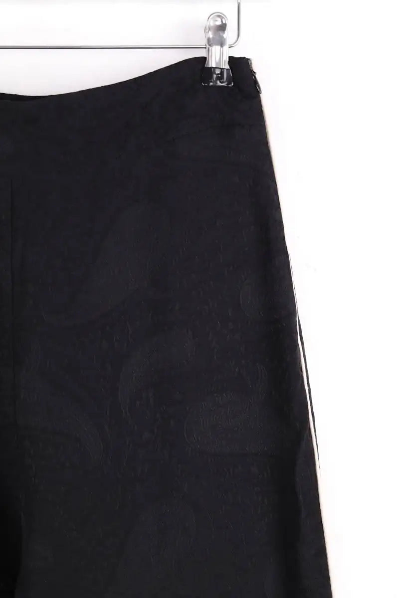 Pantalon large Maje Noir en Synthétique