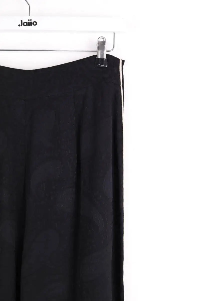 Pantalon large Maje Noir en Synthétique