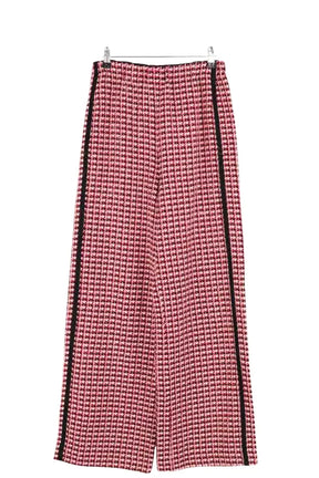 Pantalon large Maje Noir en Synthétique, taille S - Seconde Main