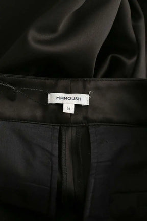 Pantalon large Manoush Noir en Polyester