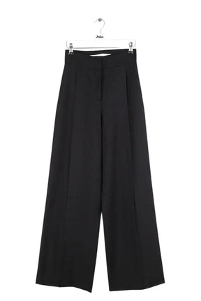 Pantalon large Margaux Lonnberg Noir en Laine, taille XS - Seconde Main