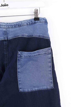 Pantalon large Marithé & François Girbaud Bleu en Coton