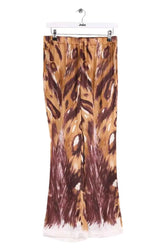 Pantalon large Marni Marron en Viscose, taille M - Seconde Main