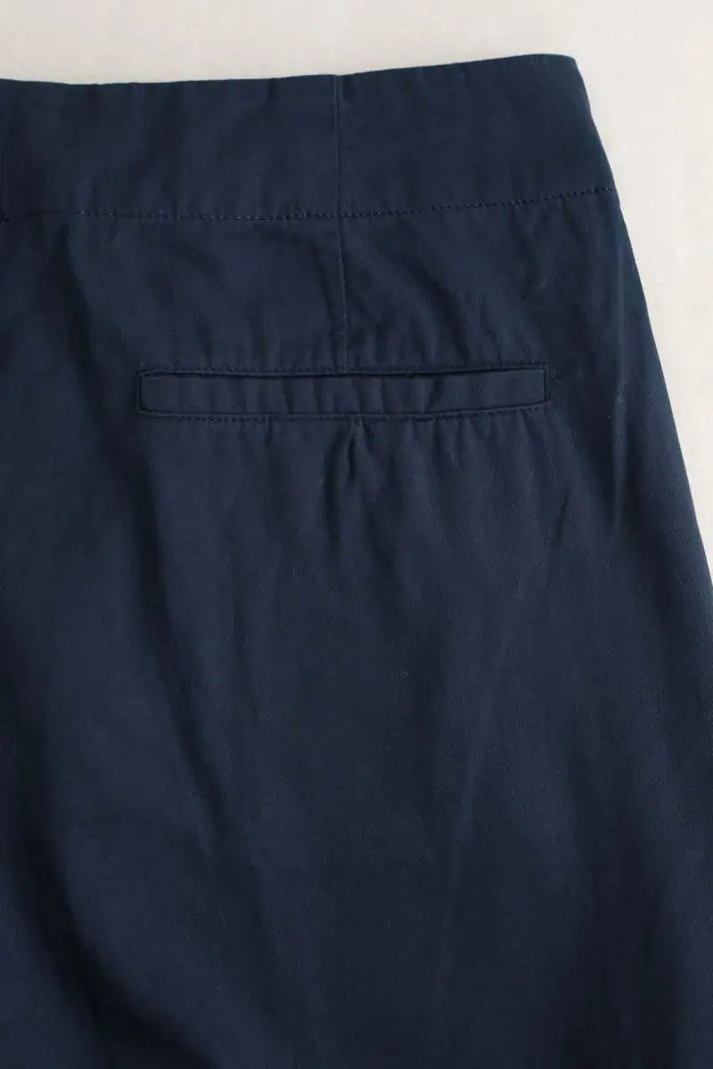 Pantalon large Max Mara Bleu en Coton