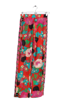 Pantalon large Mes Demoiselles Rouge en Viscose, taille S - Seconde Main