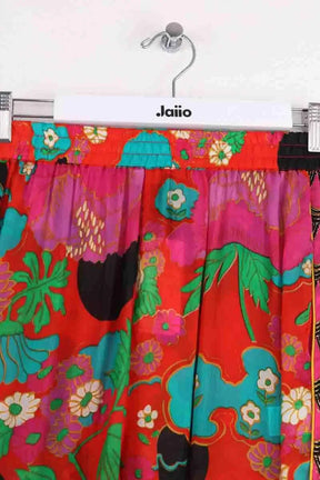 Pantalon large Mes Demoiselles Rouge en Viscose