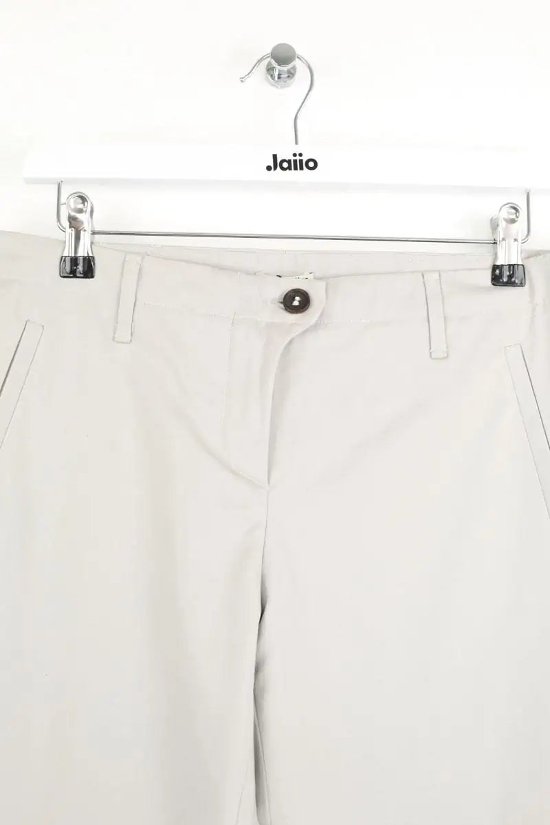 Pantalon large Miu Miu Gris en Coton