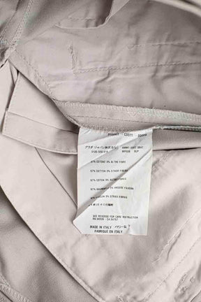 Pantalon large Miu Miu Gris en Coton