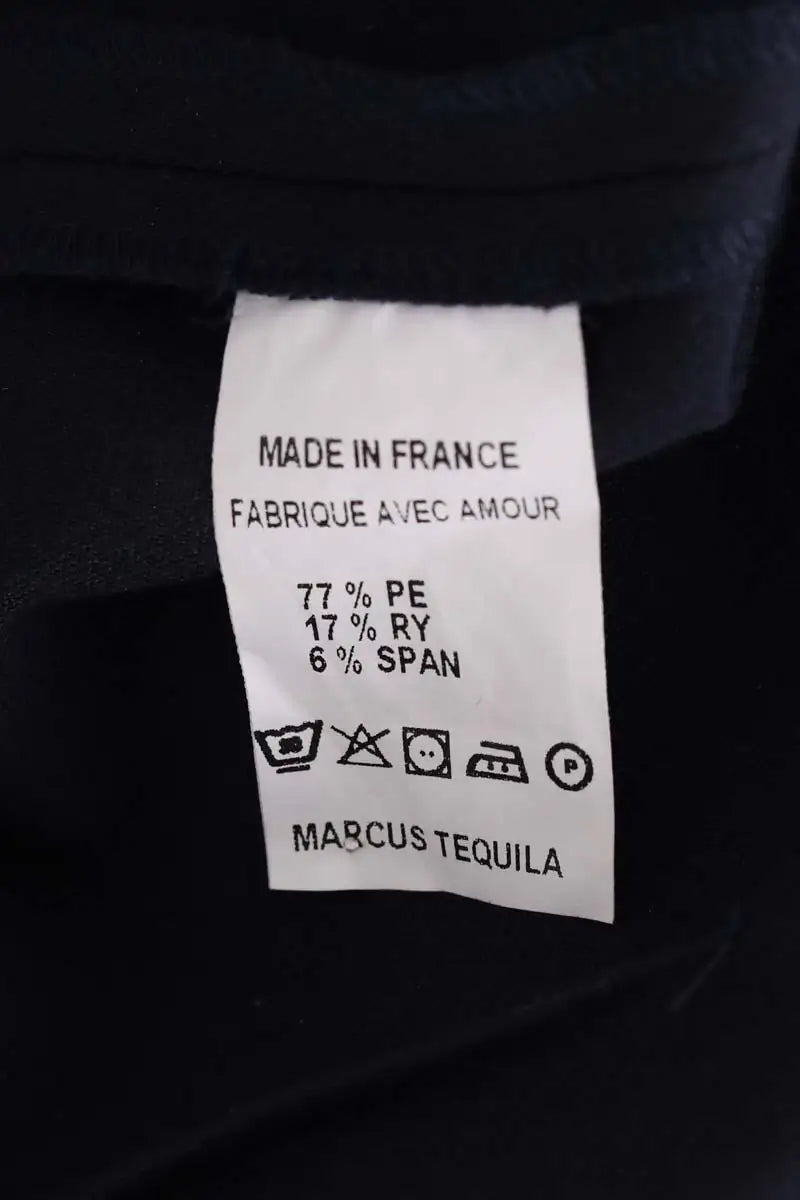 Pantalon large Modetrotter Bleu en Synthétique