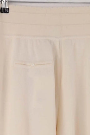 Pantalon large Molli Ecru en Laine
