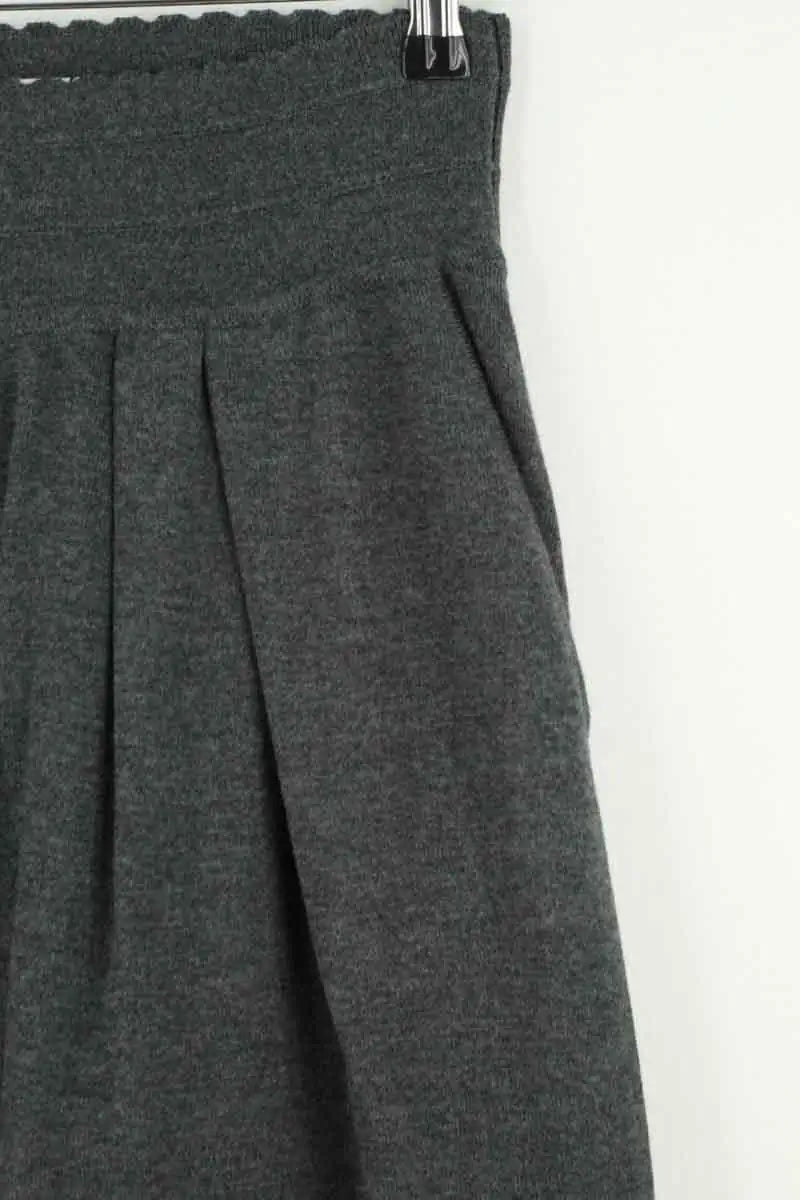 Pantalon large Molli Gris en Laine