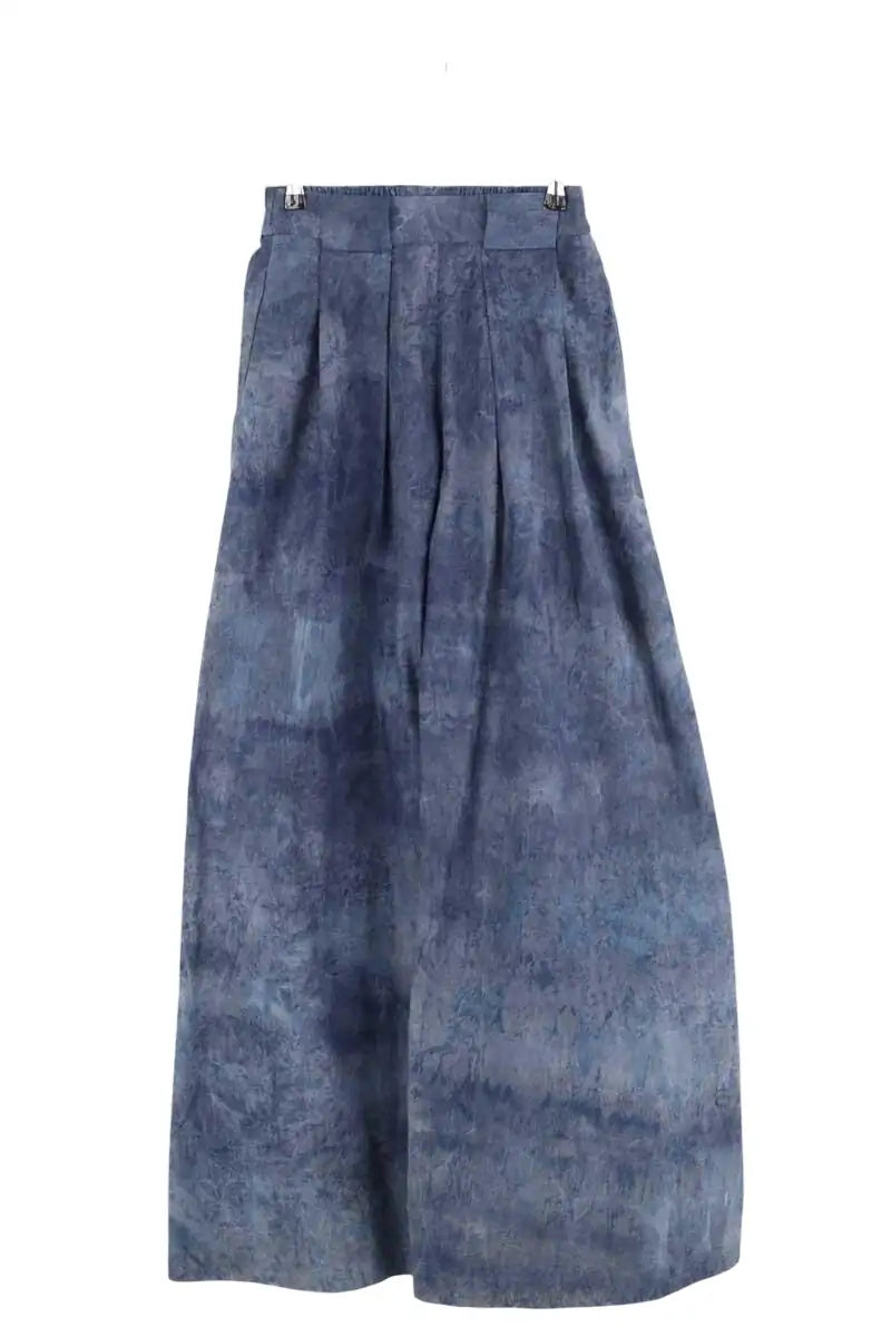 Pantalon large Momoni Bleu en Coton, taille M - Seconde Main