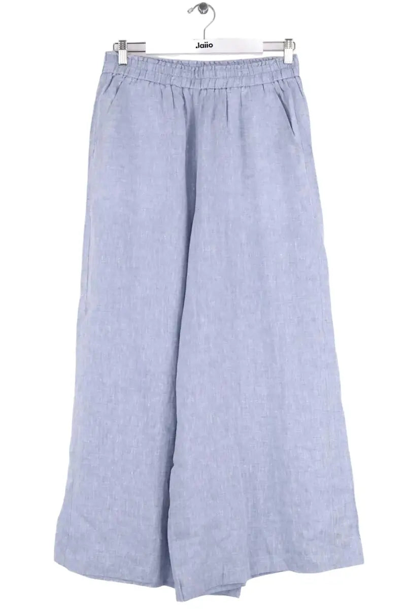 Pantalon large Momoni Bleu en Lin, taille XL - Seconde Main