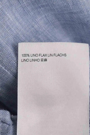 Pantalon large Momoni Bleu en Lin