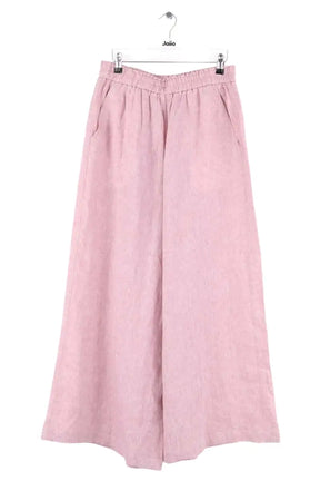 Pantalon large Momoni Rose en Lin, taille XL - Seconde Main