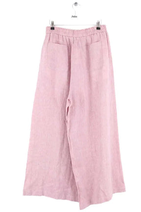 Pantalon large Momoni Rose en Lin