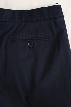 Pantalon large Nina Ricci Bleu en Coton