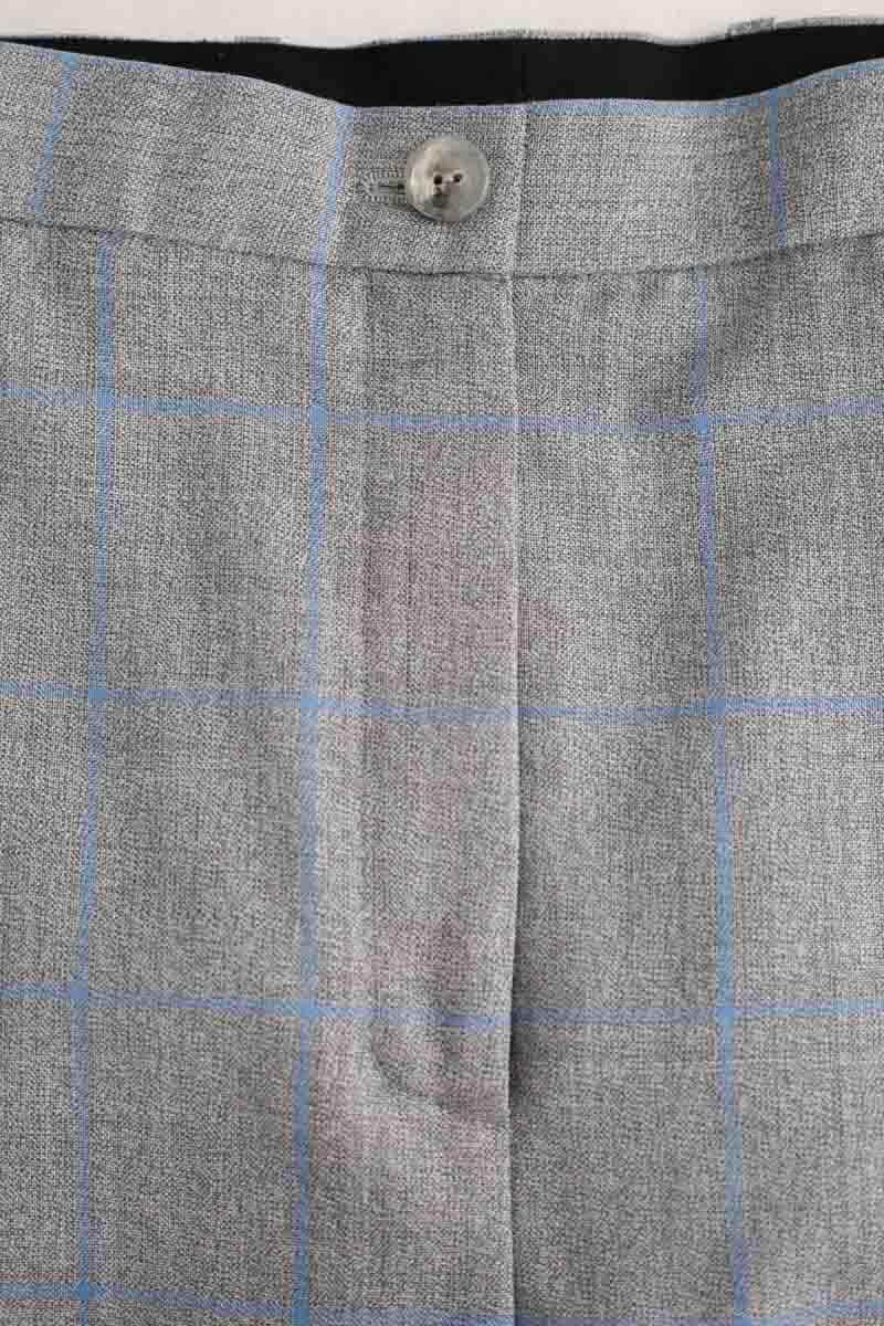 Pantalon large Nina Ricci Gris en Laine