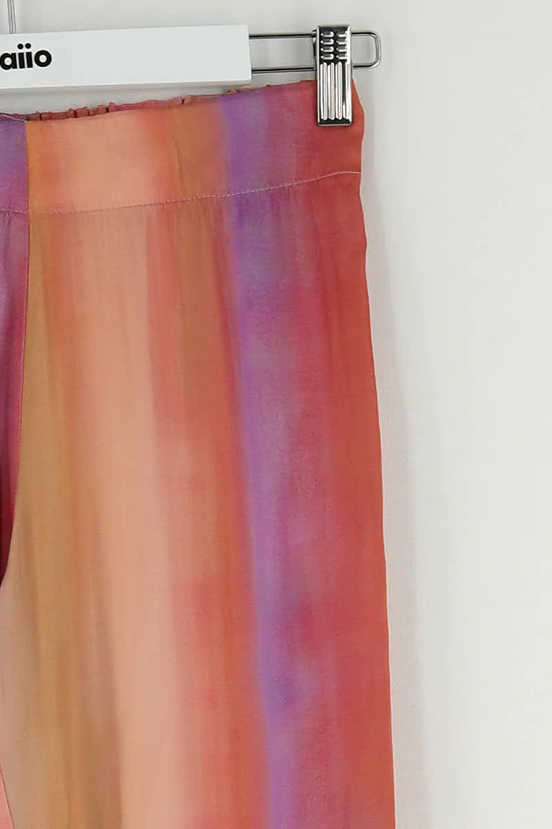 Pantalon large Noo Rose en Viscose
