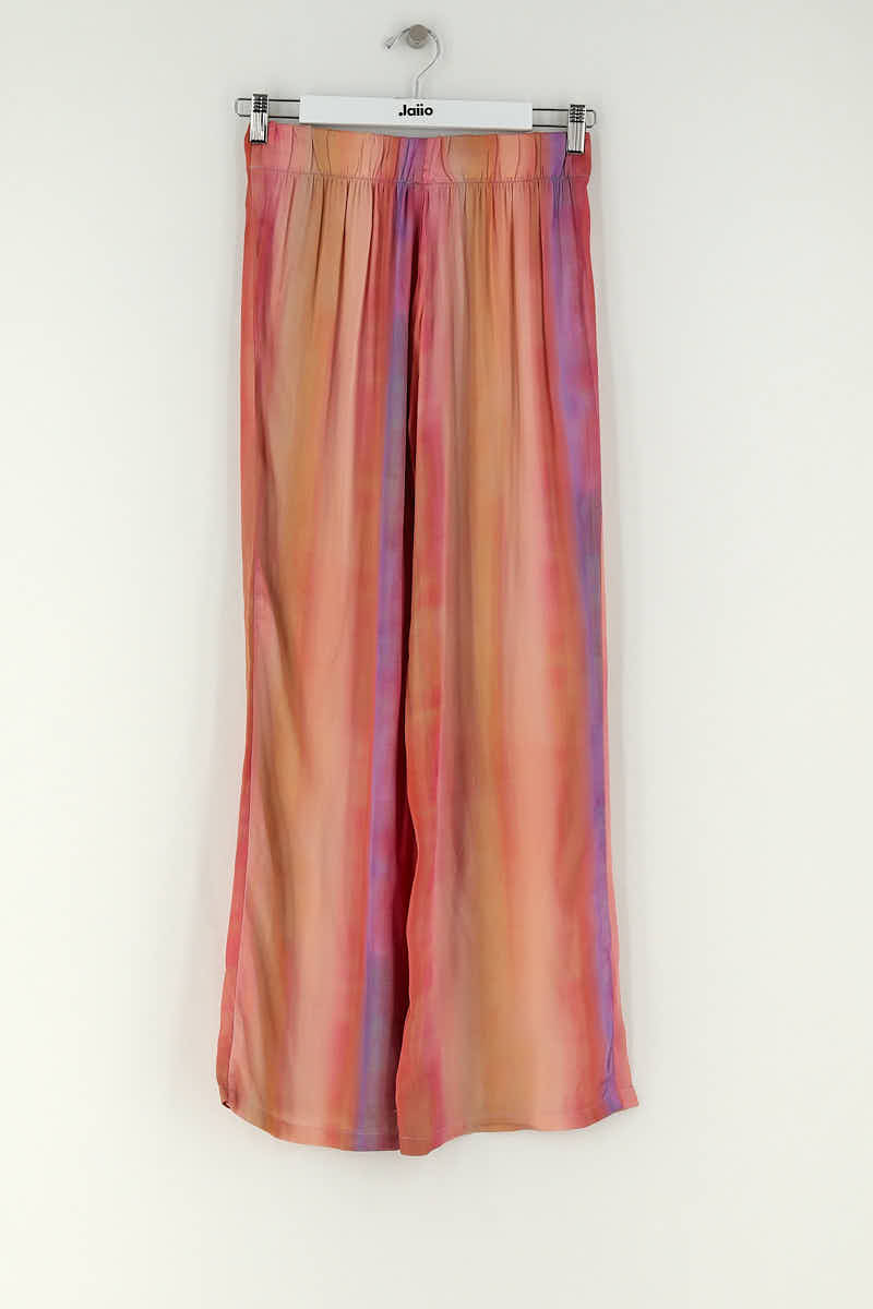 Pantalon large Noo Rose en Viscose
