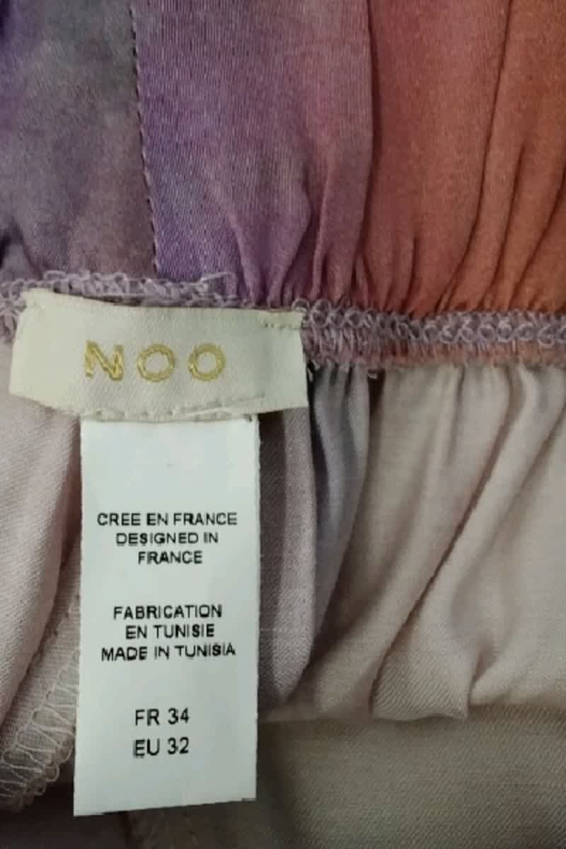 Pantalon large Noo Rose en Viscose