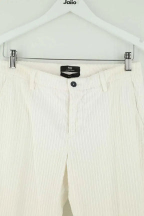 Pantalon large Other Brand Blanc en Coton