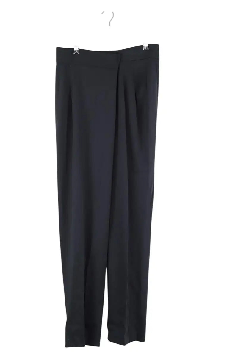 Pantalon large Other Brand Noir en Viscose, taille M - Seconde Main
