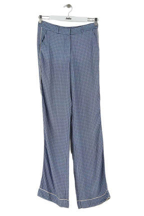 Pantalon large Paul & Joe Bleu en Viscose, taille S - Seconde Main