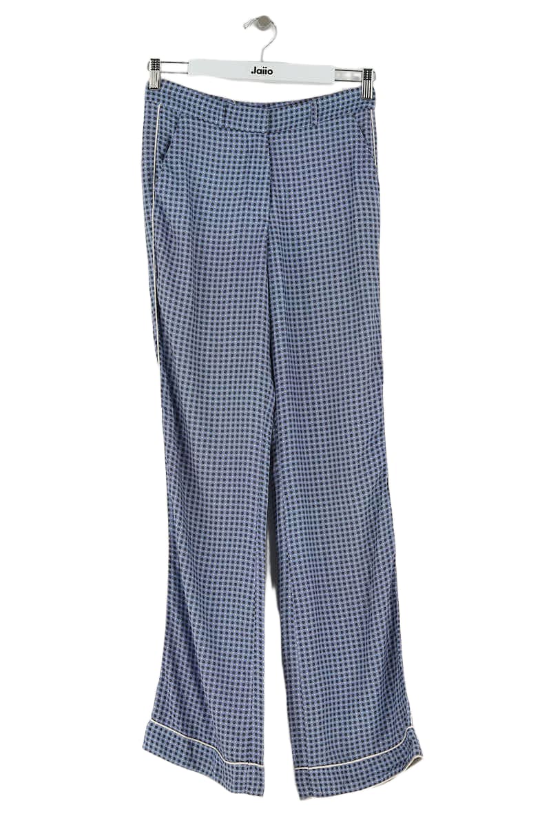 Pantalon large Paul & Joe Bleu en Viscose, taille S - Seconde Main