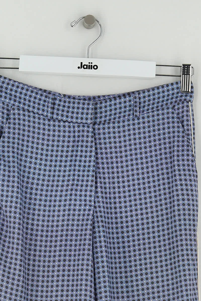 Pantalon large Paul & Joe Bleu en Viscose