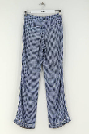 Pantalon large Paul & Joe Bleu en Viscose