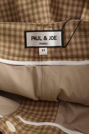 Pantalon large Paul & Joe Smadras Beige en Laine