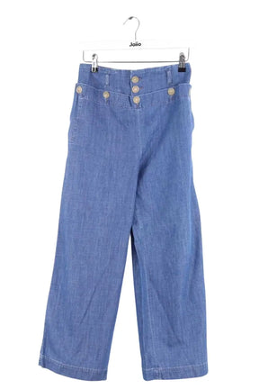 Pantalon large Paul Smith Bleu en Coton, taille XS - Seconde Main