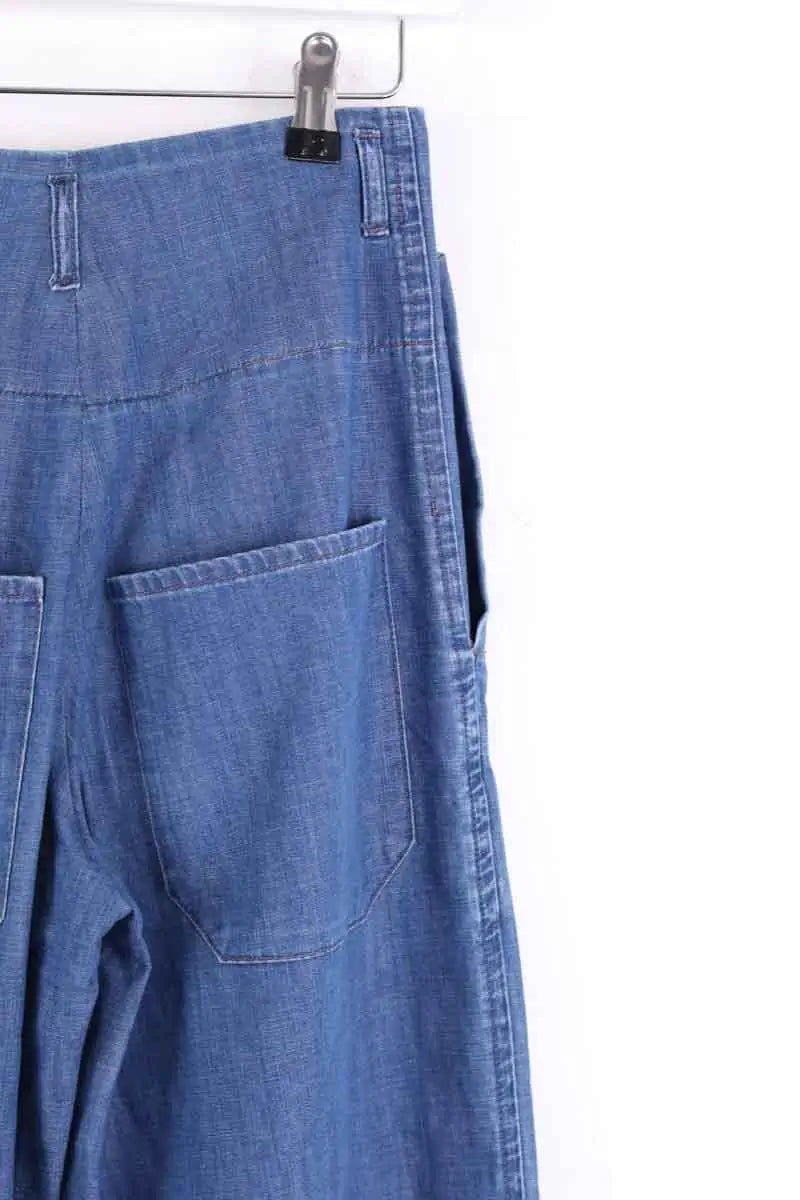 Pantalon large Paul Smith Bleu en Coton