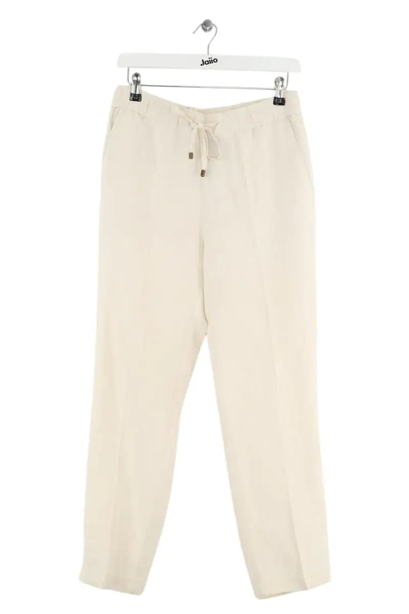 Pantalon large Pinko Beige en Viscose, taille S - Seconde Main