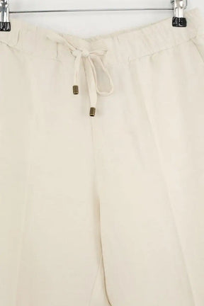 Pantalon large Pinko Beige en Viscose