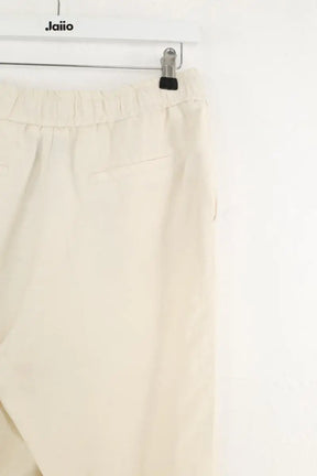 Pantalon large Pinko Beige en Viscose