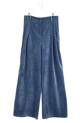 Pantalon large Proenza Schouler Bleu en Polyester, taille L - Seconde Main