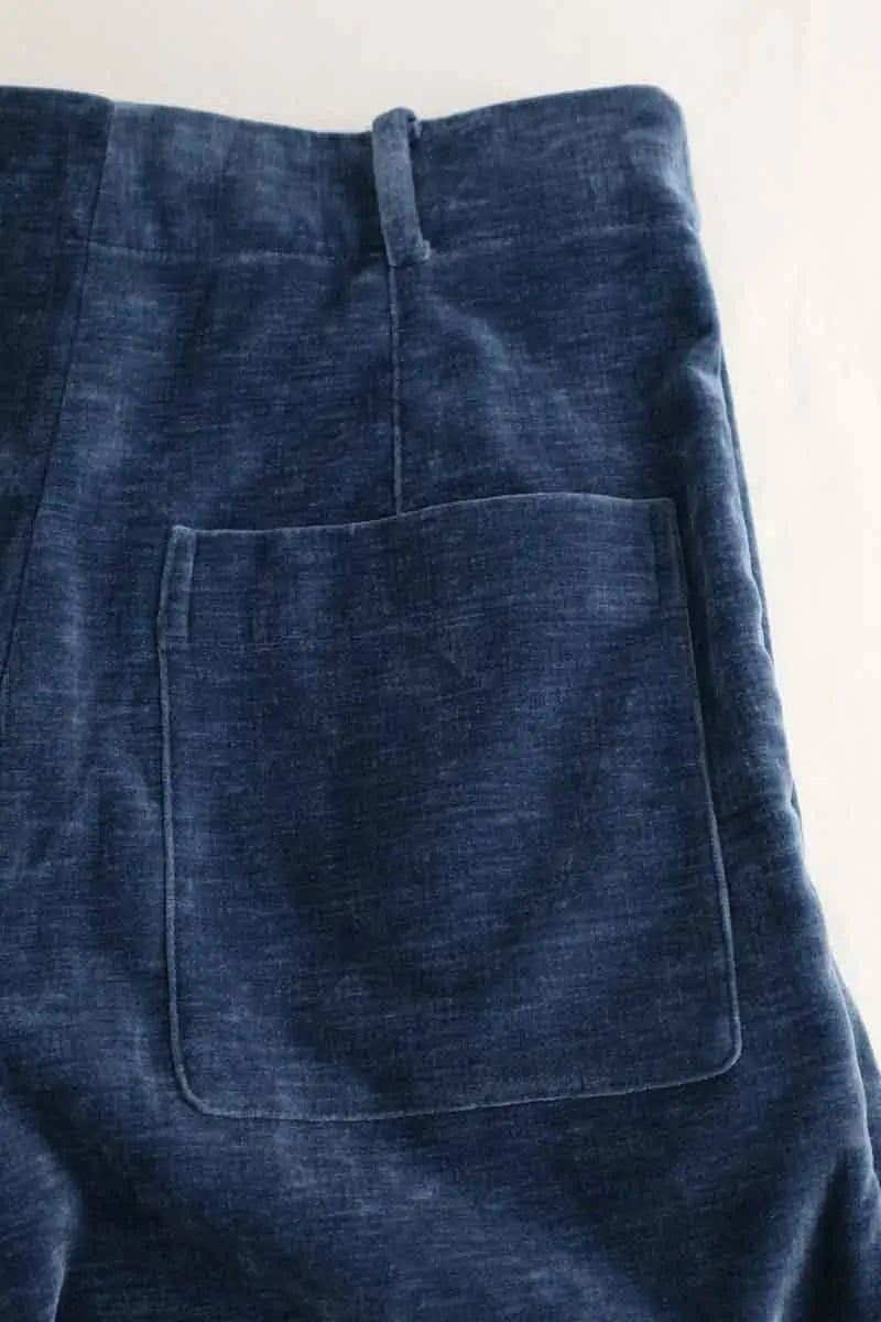 Pantalon large Proenza Schouler Bleu en Polyester