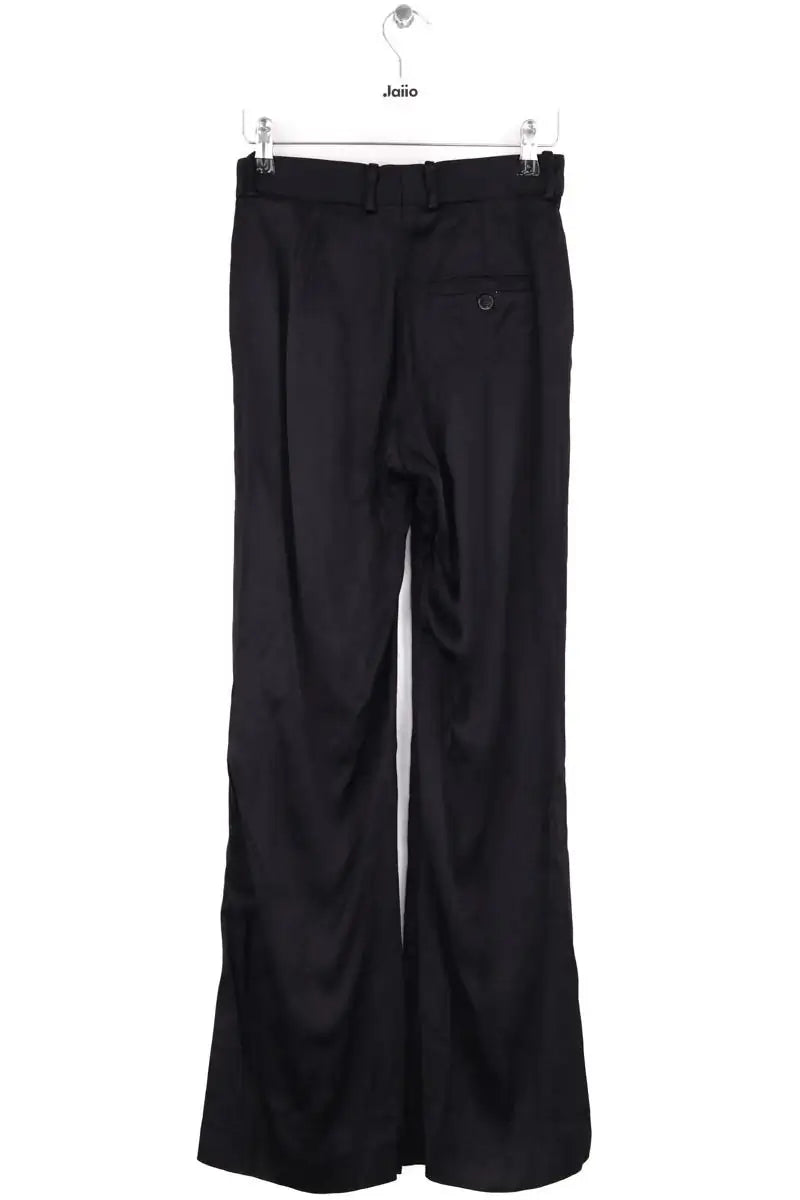 Pantalon large Sandro Noir en Synthétique