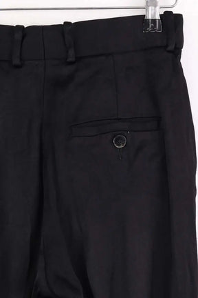 Pantalon large Sandro Noir en Synthétique