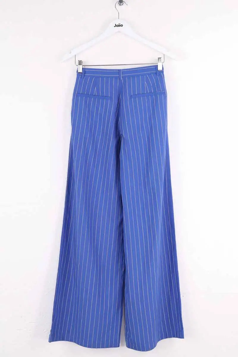 Pantalon large Sessun Bleu en Coton