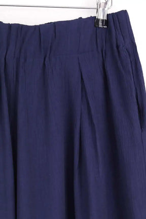 Pantalon large Sessun Minima Bleu en Viscose