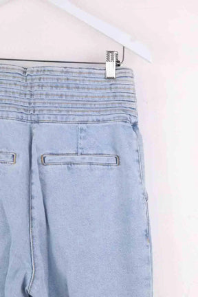 Pantalon large Sézane Bleu en Coton