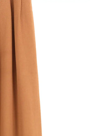 Pantalon large Sézane Camel en Synthétique